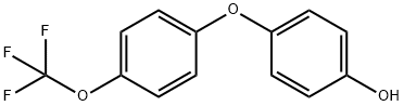 Phenol, 4-[4-(trifluoromethoxy)phenoxy]- Structure