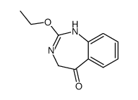 5H-1,3-Benzodiazepin-5-one,2-ethoxy-1,4-dihydro-(9CI) structure