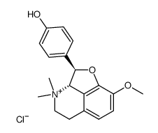 (+/-)-quettamine Structure