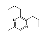 Pyrazine, 5-methyl-2,3-dipropyl- (9CI) Structure