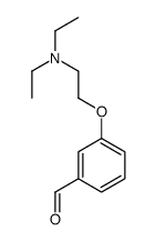 3-[2-(diethylamino)ethoxy]benzaldehyde Structure