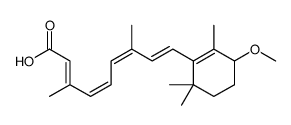 4-甲氧基视黄酸结构式