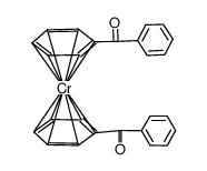 bis(benzoyl-η6-benzene)chromium结构式