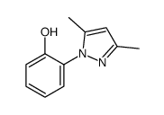 2-(3,5-dimethylpyrazol-1-yl)phenol Structure