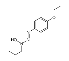 N-[(4-ethoxyphenyl)diazenyl]-N-propylhydroxylamine Structure