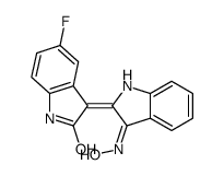 5'-Fluoroindirubinoxime结构式