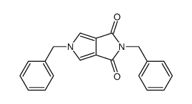 1,N-dibenzyl-1H-pyrrole-3,4-dicarboximide Structure