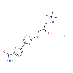 arotinolol hydrochloride Structure