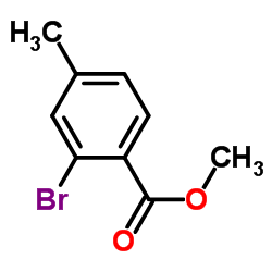 Methyl 2-bromo-4-methylbenzoate Structure