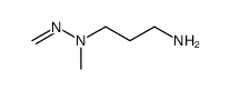 3-(N-Methyl-N'-methylene-hydrazino)-propylamine结构式