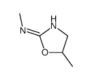 N,5-dimethyl-4,5-dihydro-1,3-oxazol-2-amine结构式