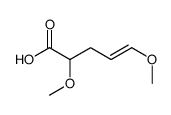 2,5-dimethoxypent-4-enoic acid结构式