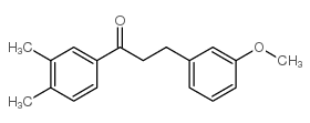 3',4'-DIMETHYL-3-(3-METHOXYPHENYL)PROPIOPHENONE Structure