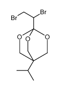 4-(1,2-dibromoethyl)-1-propan-2-yl-3,5,8-trioxabicyclo[2.2.2]octane Structure