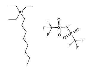 octyltriethylphosphonium NTf2 Structure