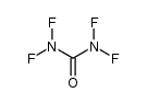 tetrafluorourea Structure