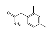 (2,4-dimethyl-phenyl)-acetic acid amide结构式