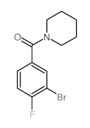 1-(3-Bromo-4-fluorobenzoyl)piperidine picture