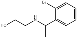 Ethanol, 2-[[1-(2-bromophenyl)ethyl]amino]- picture