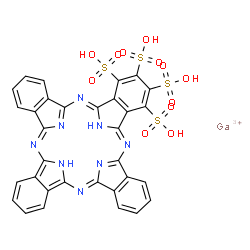 gallium tetrasulfophthalocyanine结构式