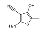 3-Thiophenecarbonitrile,2-amino-4-hydroxy-5-methyl-结构式