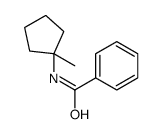 N-(1-methylcyclopentyl)benzamide Structure