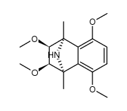 (1R,2S,3R,4S)-2,3,5,8-tetramethoxy-1,4-dimethyl-1,2,3,4-tetrahydro-1,4-epiminonaphthalene Structure