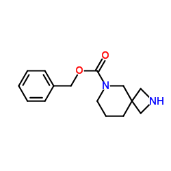 benzyl 2,6-diazaspiro[3.5]nonane-6-carboxylate structure