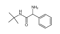 2-Amino-N-tert-butyl-2-phenyl-acetamide结构式