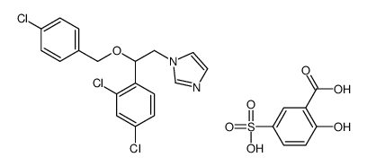 Econazole sulfosalicylate结构式