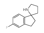 5-FLUORO-2,3-DIHYDROSPIRO[INDENE-1,2'-PYRROLIDINE] picture