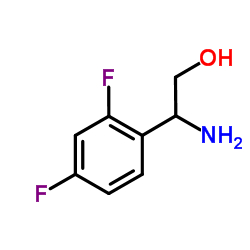 2-Amino-2-(2,4-difluorophenyl)ethanol结构式