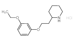 2-[2-(3-Ethoxyphenoxy)ethyl]piperidine hydrochloride结构式