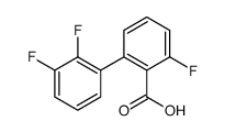 2-(2,3-difluorophenyl)-6-fluorobenzoic acid Structure