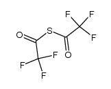 2,2,2-trifluoroacetic thioanhydride Structure