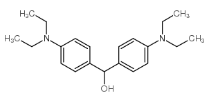 BIS(4-DIETHYLAMINOPHENYL)METHANOL Structure