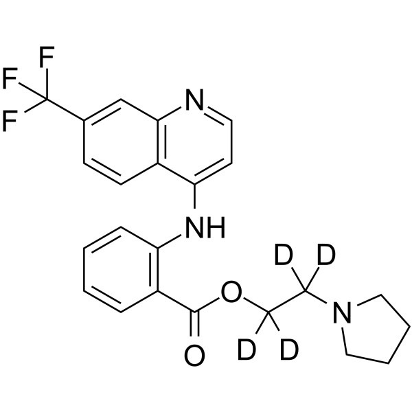 Florifenine-d4 Structure