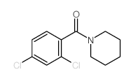 (2,4-dichlorophenyl)-(1-piperidyl)methanone结构式