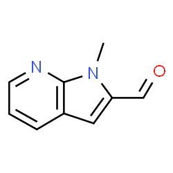 1-Methyl-1H-pyrrolo[2,3-b]pyridine-2-carbaldehyde Structure