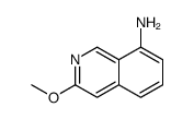 3-Methoxyisoquinolin-8-amine structure