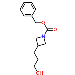 benzyl 3-(3-hydroxypropyl)azetidine-1-carboxylate picture