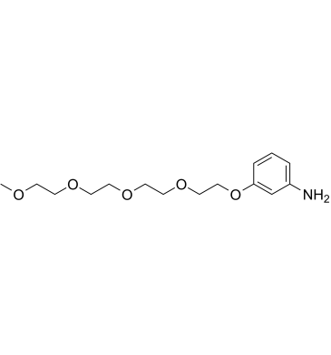 3-Aminophenol-PEG4-methyl Structure