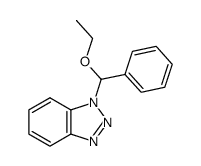 1-(ethoxy(phenyl)methyl)-1H-benzo[d][1,2,3]triazole Structure