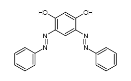 4,6-bis-phenylazo-resorcinol结构式