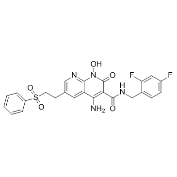 HIV-1 integrase inhibitor 4 structure