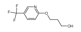 3-{[5-(trifluoromethyl)pyridin-2-yl]oxy}propan-1-ol Structure