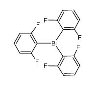 tris(2,6-trifluorophenyl)bismuth Structure