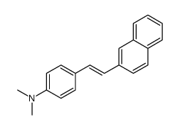 N,N-dimethyl-4-(2-naphthalen-2-ylethenyl)aniline Structure