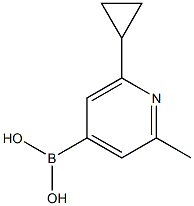 2-Methyl-6-(cyclopropyl)pyridine-4-boronic acid picture