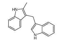 3-(1H-indol-3-ylmethyl)-2-methyl-1H-indole Structure